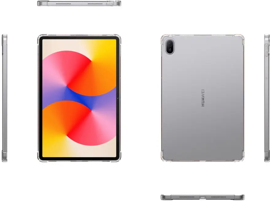 Huawei MatePad SE 11 Hoes Schokbestendige TPU Back Cover Transparant afbeelding 6