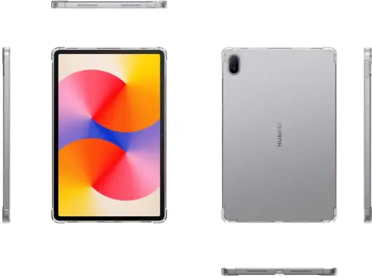 Huawei MatePad SE 11 Hoes Schokbestendige TPU Back Cover Transparant afbeelding 6