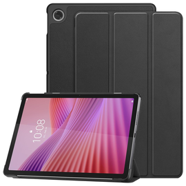 Lenovo Tab M10 Gen 4 (2025) Hoes Tri-Fold Book Case met Standaard Zwart afbeelding