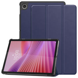 Lenovo Tab M10 Gen 4 (2025) Hoes Tri-Fold Book Case met Standaard Blauw