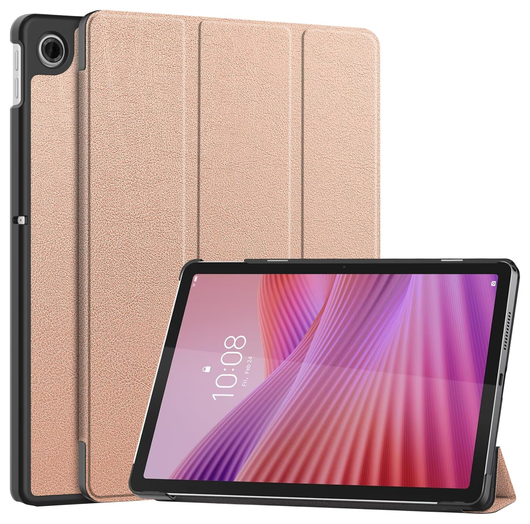 Lenovo Tab M10 Gen 4 (2025) Hoes Tri-Fold Book Case met Standaard Roze afbeelding 1