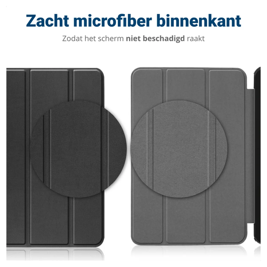 Lenovo Tab M10 Gen 4 (2025) Hoes Tri-Fold Book Case met Standaard Rood afbeelding 8
