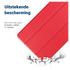 Lenovo Tab M10 Gen 4 (2025) Hoes Tri-Fold Book Case met Standaard Rood afbeelding 3