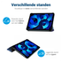 Lenovo Tab M10 Gen 4 (2025) Hoes Tri-Fold Book Case met Standaard Sterrennacht afbeelding 4