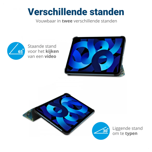 Lenovo Tab M10 Gen 4 (2025) Hoes Tri-Fold Book Case met Standaard Blossom afbeelding 8
