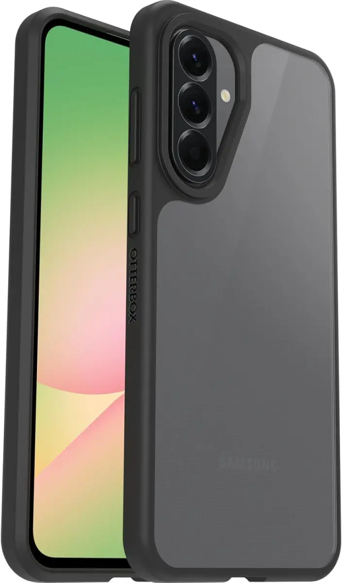 OtterBox React Samsung Galaxy A56 Hoesje Back Cover Transparant Zwart afbeelding 1