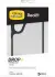 OtterBox React Samsung Galaxy A56 Hoesje Back Cover Transparant Zwart afbeelding 4