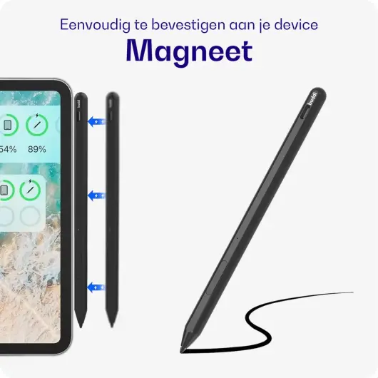Buddi Aide MPP Stylus Pen voor Microsoft /HP/Asus/Acer/Dell Zwart afbeelding 5