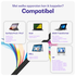 Buddi Aide MPP Stylus Pen voor Microsoft /HP/Asus/Acer/Dell Zwart afbeelding 5