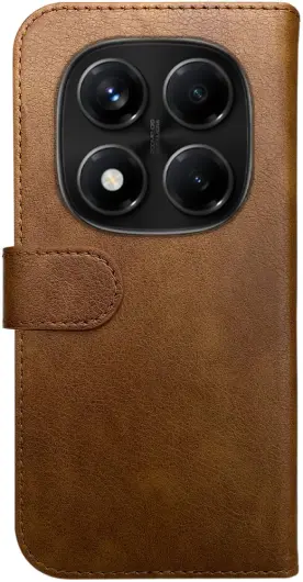 Rosso Element Xiaomi Redmi Note 14 Pro 4G Hoesje Book Case Wallet Bruin afbeelding 2