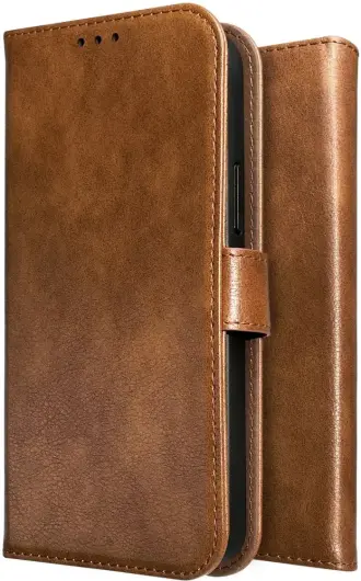 Rosso Element Xiaomi Redmi Note 14 4G Hoesje Book Case Wallet Bruin afbeelding 3