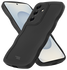 HappyCase Wavy Samsung Galaxy S25 Hoesje TPU Back Cover Zwart afbeelding 2