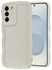 HappyCase Wavy Samsung Galaxy S25 Hoesje TPU Back Cover Beige afbeelding 9