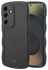 HappyCase Wavy Samsung Galaxy S25 Plus Hoesje TPU Back Cover Zwart afbeelding 9