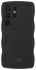 HappyCase Wavy Samsung Galaxy S24 Ultra Hoesje TPU Back Cover Zwart