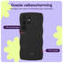 HappyCase Wavy Samsung Galaxy S24 Ultra Hoesje TPU Back Cover Zwart afbeelding 4