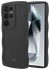 HappyCase Wavy Samsung Galaxy S24 Ultra Hoesje TPU Back Cover Zwart afbeelding 3