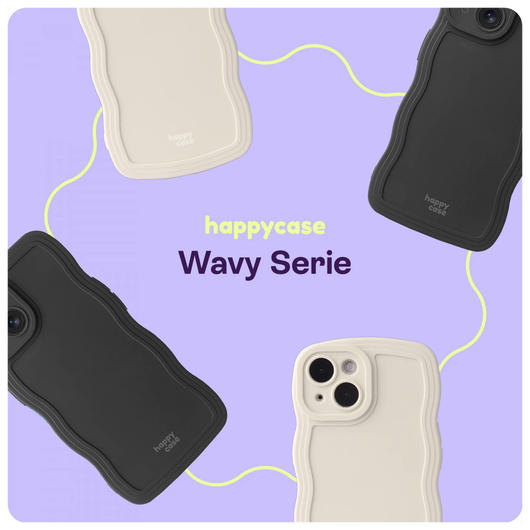 HappyCase Wavy Samsung Galaxy S24 Ultra Hoesje TPU Back Cover Beige afbeelding 6