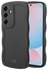 HappyCase Wavy Samsung Galaxy S24 FE Hoesje TPU Back Cover Zwart afbeelding 9