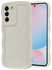 HappyCase Wavy Samsung Galaxy S24 FE Hoesje TPU Back Cover Beige afbeelding 9