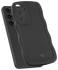 HappyCase Wavy Samsung Galaxy A55 Hoesje TPU Back Cover Zwart afbeelding 9