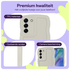 HappyCase Wavy Samsung Galaxy A55 Hoesje TPU Back Cover Beige afbeelding 1