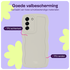 HappyCase Wavy Samsung Galaxy A55 Hoesje TPU Back Cover Beige afbeelding 2