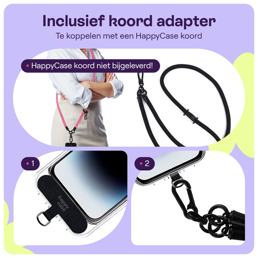 HappyCase Wavy Samsung Galaxy A53 Hoesje TPU Back Cover Zwart afbeelding 5