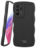 HappyCase Wavy Samsung Galaxy A53 Hoesje TPU Back Cover Zwart afbeelding 10