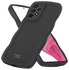 HappyCase Wavy Samsung Galaxy A53 Hoesje TPU Back Cover Zwart afbeelding 2