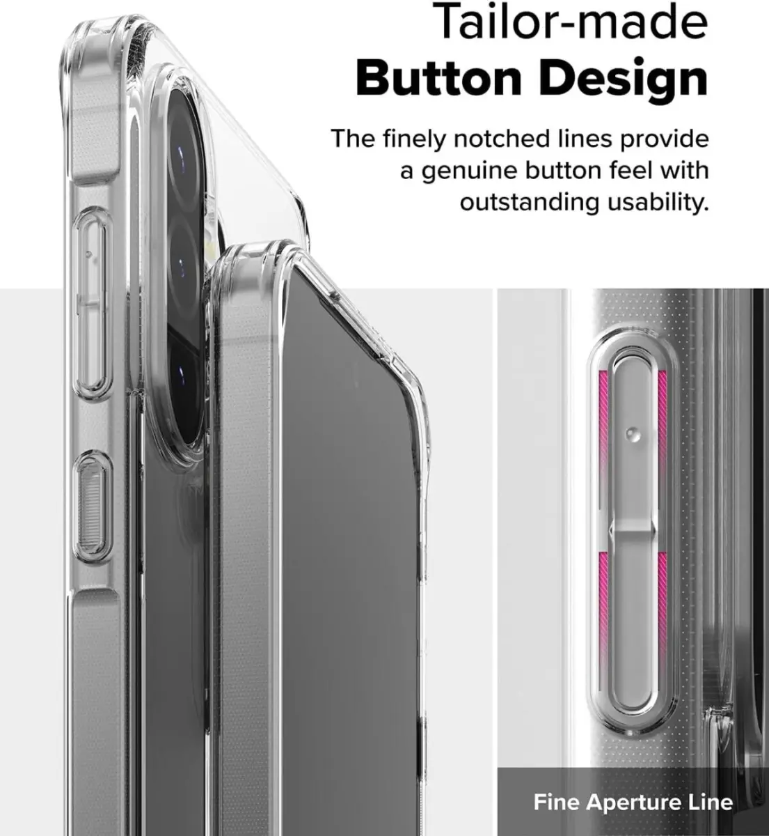 Ringke Fusion Samsung Galaxy A56 / A36 Hoesje Back Cover Transparant afbeelding 8