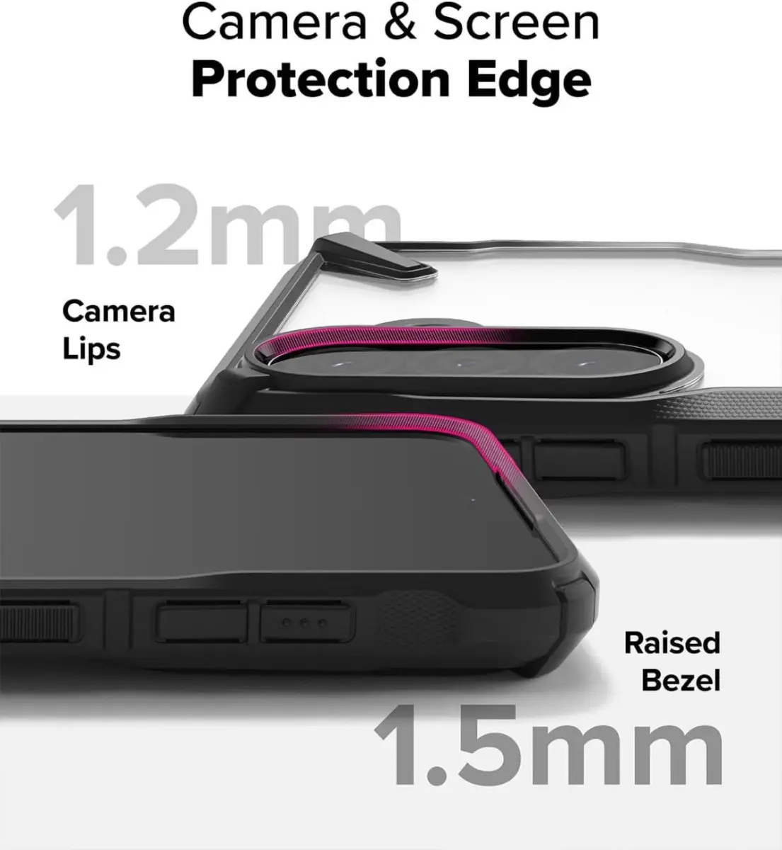 Ringke Fusion X Samsung Galaxy A56 / A36 Hoesje Back Cover Zwart afbeelding 8