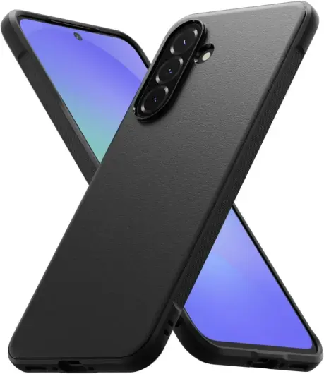 Ringke Onyx Samsung Galaxy A56 / A36 Hoesje Flexibel TPU Back Cover Zwart afbeelding 1