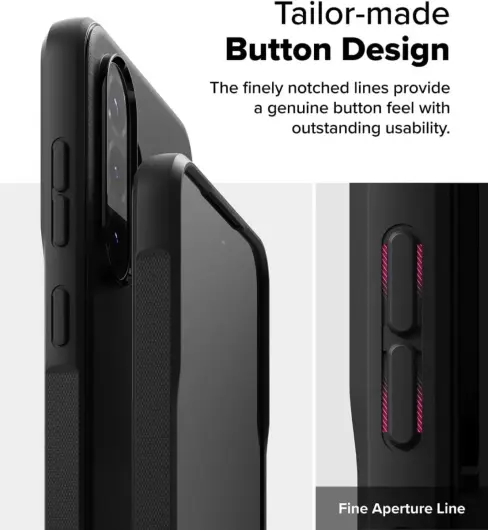 Ringke Onyx Samsung Galaxy A56 / A36 Hoesje Flexibel TPU Back Cover Zwart afbeelding 8