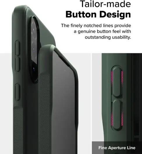 Ringke Onyx Samsung Galaxy A56 / A36 Hoesje Flexibel TPU Back Cover Groen afbeelding 8