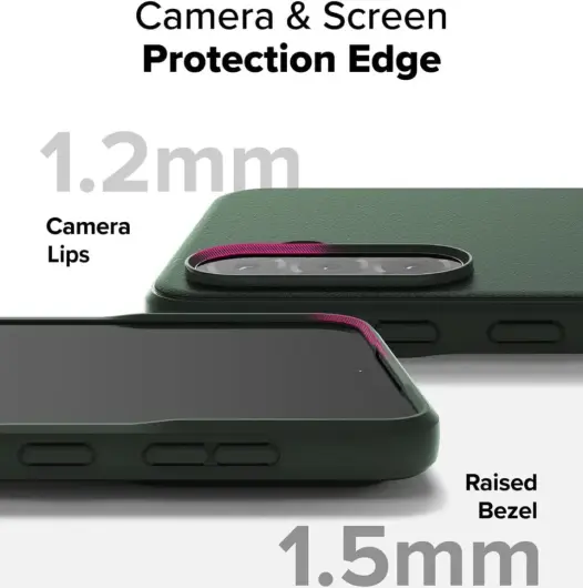 Ringke Onyx Samsung Galaxy A56 / A36 Hoesje Flexibel TPU Back Cover Groen afbeelding 9