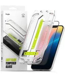 Ringke Easy Slide iPhone 16e/14/13/13 Pro Screen Protector met Jig 2-Pack afbeelding