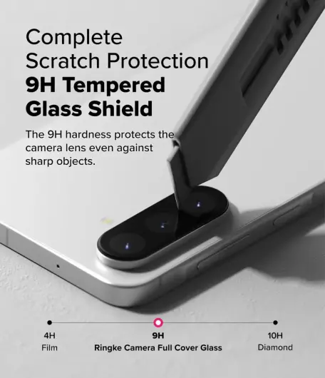 Ringke Full Cover Glass Samsung Galaxy A56 Camera Protector Glas (2-Pack) afbeelding 5