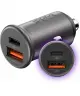 Buddi Power 45W Autolader USB-A + C Poort met Snelladen Duo Pack Grijs