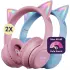 HappyCase Popz Draadloze Kinderkoptelefoon Kattenoortjes 2-Pack afbeelding 1