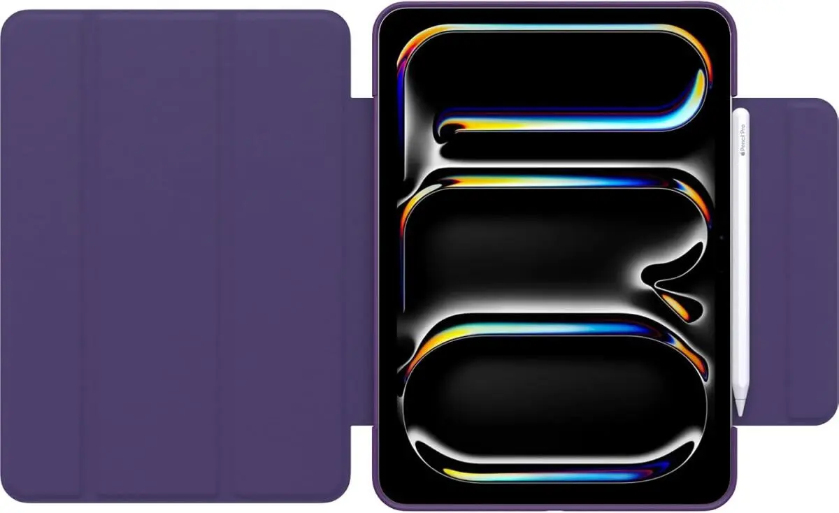 OtterBox Symmetry Folio Apple iPad Pro 11 (2024) Hoes Book Case Paars afbeelding 4