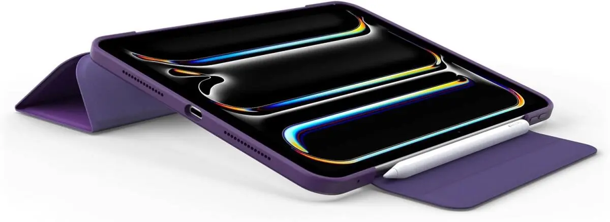 OtterBox Symmetry Folio Apple iPad Pro 11 (2024) Hoes Book Case Paars afbeelding 5