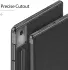 Dux Ducis Domo Lenovo Idea Tab Pro 12.7 Hoes Tri-Fold Book Case Zwart afbeelding 4