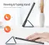Dux Ducis Domo Lenovo Idea Tab Pro 12.7 Hoes Tri-Fold Book Case Blauw afbeelding 2