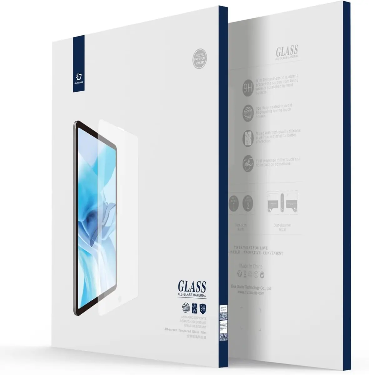 Dux Ducis Lenovo Idea Tab Pro (2025) Screen Protector 9H Tempered Glass 2-Pack afbeelding 10