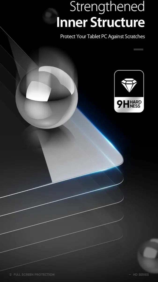 Dux Ducis Lenovo Idea Tab Pro (2025) Screen Protector 9H Tempered Glass 2-Pack afbeelding 3