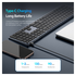 Dux Ducis LK Series Draadloos Toetsenbord Bluetooth Keyboard Zwart afbeelding 5