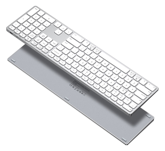 Dux Ducis LK Series Draadloos Toetsenbord Bluetooth Keyboard Wit afbeelding 1