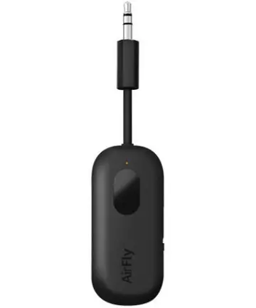 Twelve South AirFly Pro Wireless Bluetooth Transmitter/Receiver 3.5mm Jack Zwart Kabels