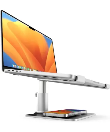 Twelve South HiRise Pro Verstelbare Laptop en MacBook Stand tot 10.6 Inch Zilver Houders